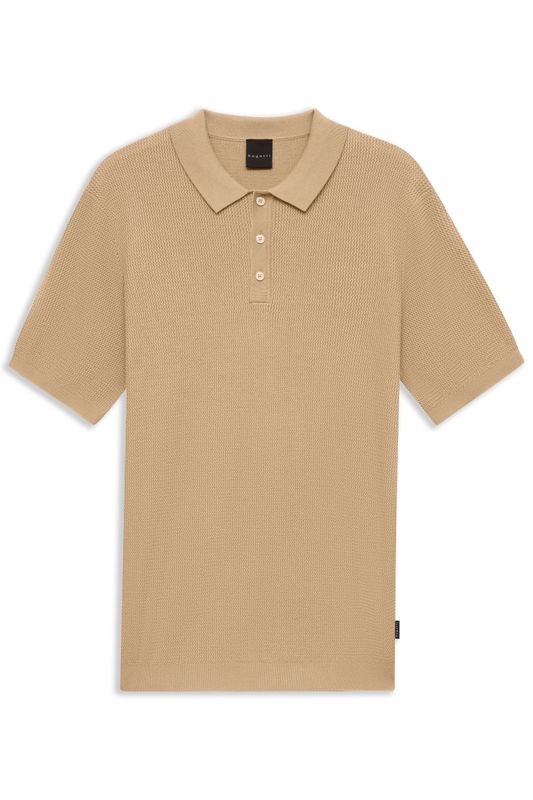 Bugatti HERREN POLO 1/2 ARM Beige 15521E 7100