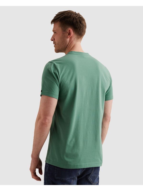 PME Legend Short sleeve r-neck cotton elastan Deep Sea PTSS2604584