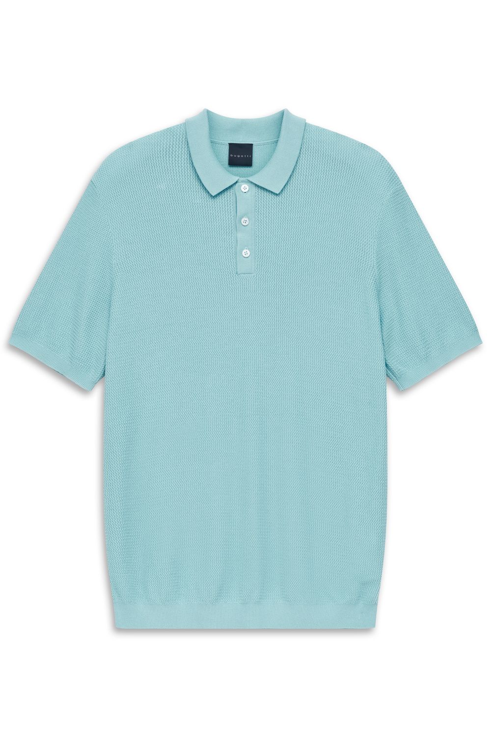 Bugatti HERREN POLO 1/2 ARM aqua 15521E 7100