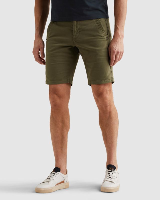 PME Legend SPECTOR CHINO SHORTS FANCY STRUCTU Thyme PSH2604687