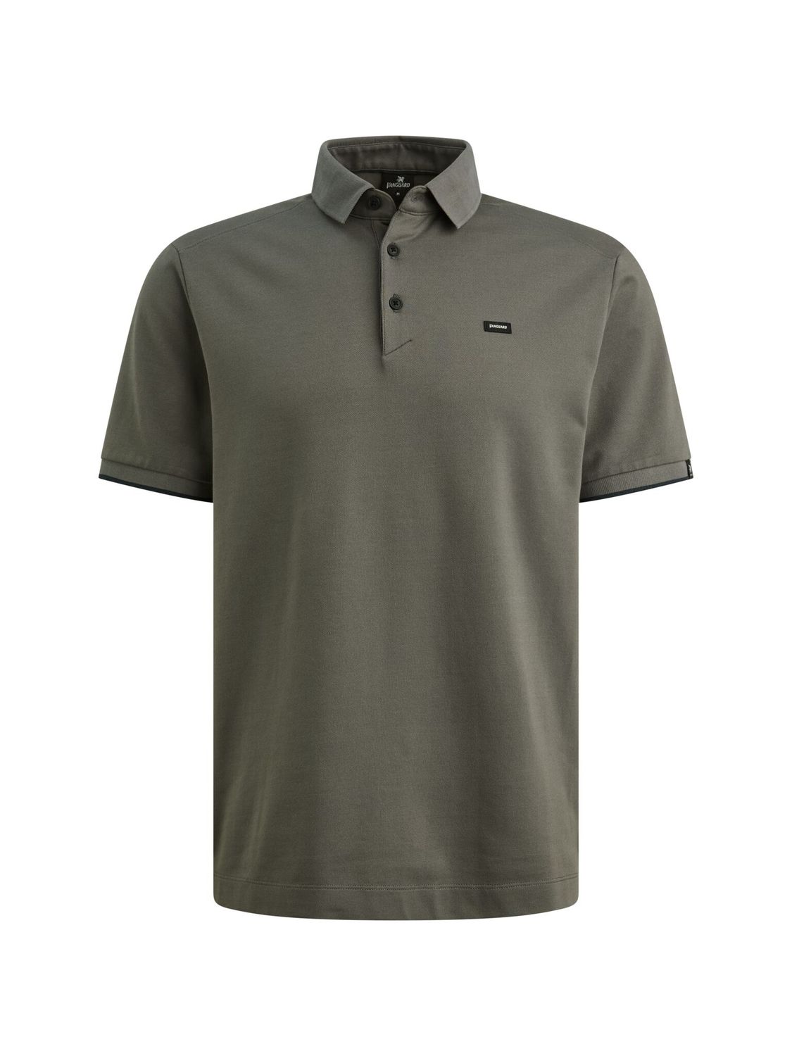 Vanguard Short sleeve polo pique blend gent Pewter VPSS2604850