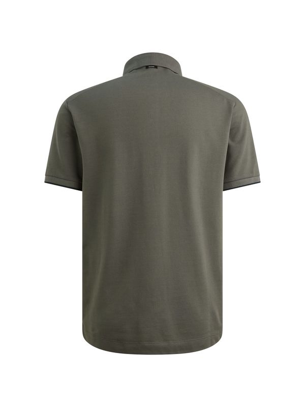 Vanguard Short sleeve polo pique blend gent Pewter VPSS2604850