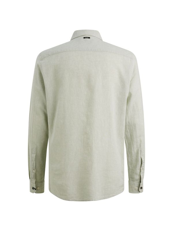 Vanguard Long sleeve shirt Linen cotton ble Aqua Gray VSI2604259