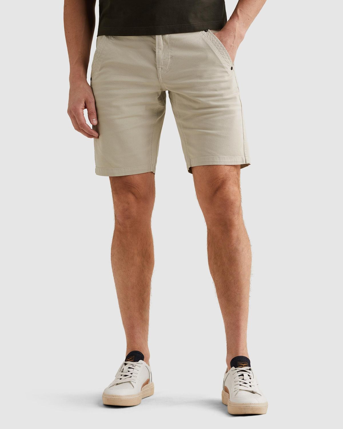 PME Legend SPECTOR CHINO SHORTS FANCY STRUCTU Grijs PSH2604687