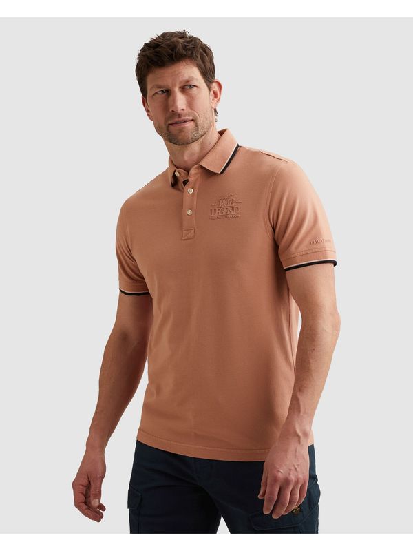 PME Legend Short sleeve polo stretch pique Rose Dawn PPSS2604867