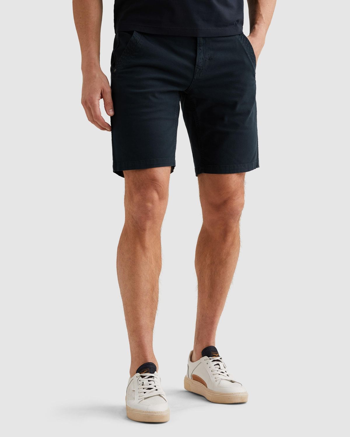 PME Legend SPECTOR CHINO SHORTS FANCY STRUCTU Carbon PSH2604687