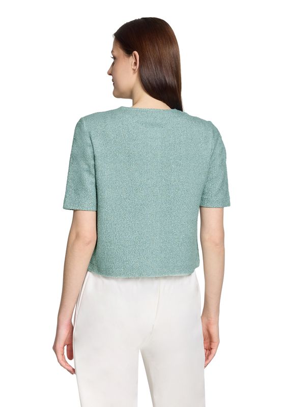 Betty Barclay Sweat Jacke Kurz 1/2 Arm Aquifer 47501953
