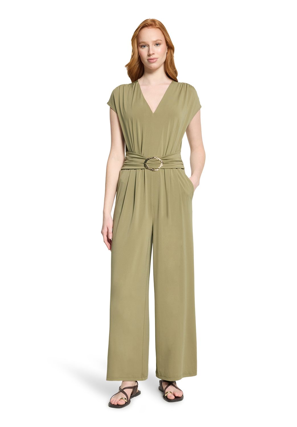 Betty Barclay Overall Lang ohne Arm Soft Olive 61981217