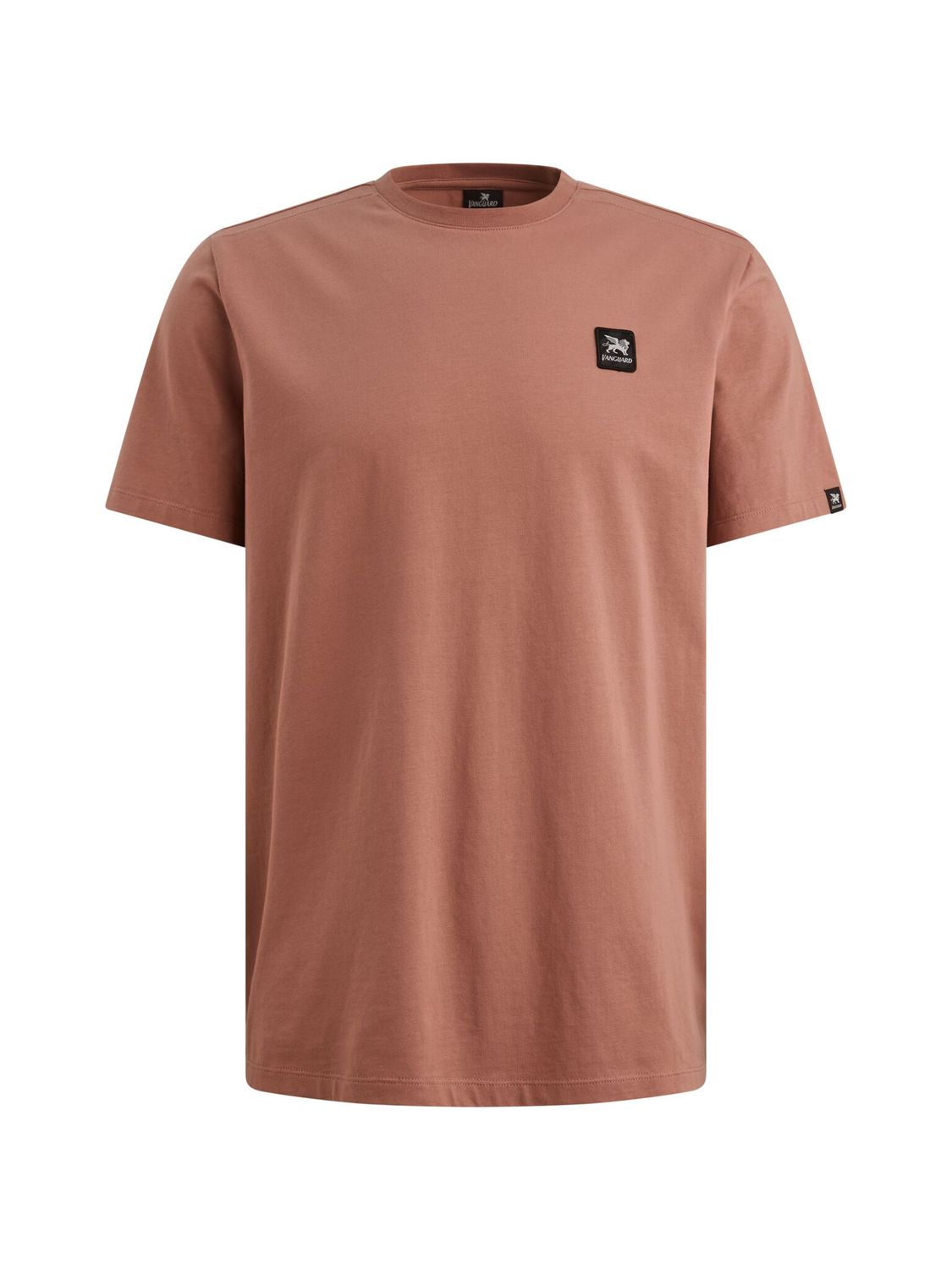 Vanguard Short sleeve r-neck cotton elastan Burlwood VTSS2604532