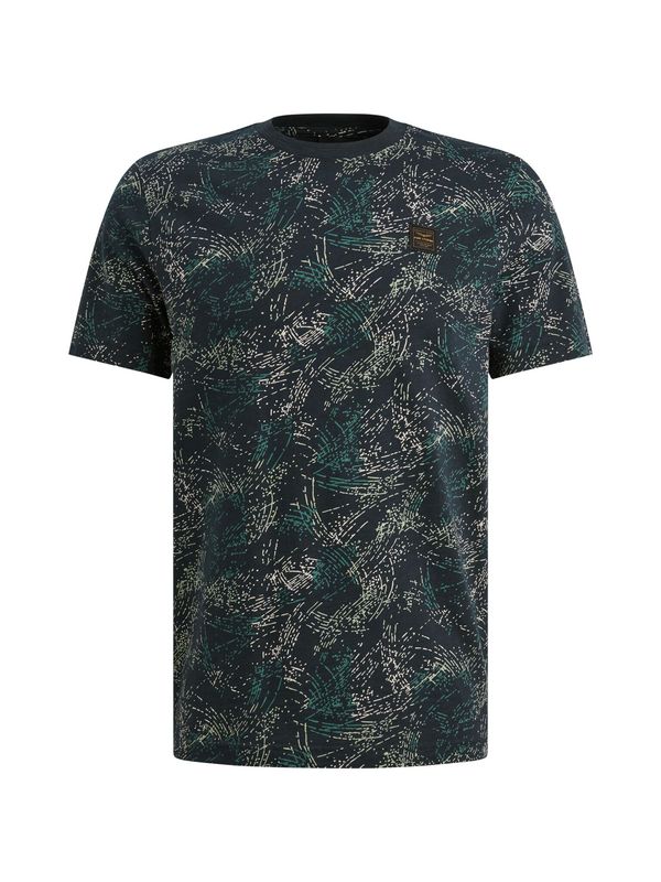PME Legend Short sleeve r-neck slub jersey ao Carbon PTSS2604588