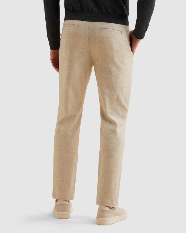 Vanguard V35 RELAXED CHINO LINEN STRETCH Silver Birch VTR2604640-7014
