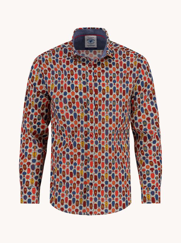 A fish named Fred Shirt lanterns Multicolor Red 34.015