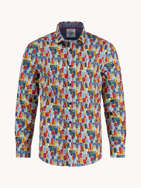 A fish named Fred Shirt Tokyo signs Multicolor All Color 34.017