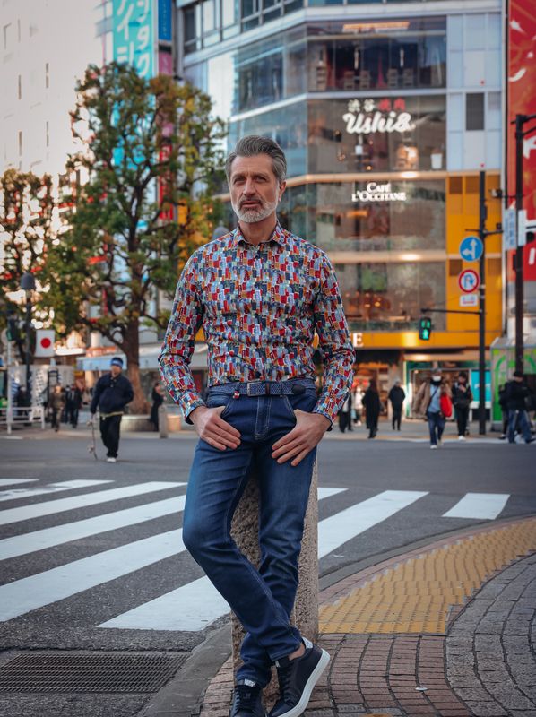 A fish named Fred Shirt Tokyo signs Multicolor All Color 34.017