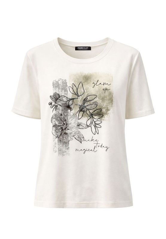 Frank Walder T-Shirt green Print W61107452