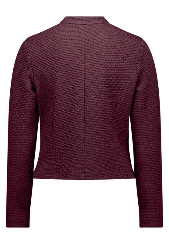 Betty Barclay Sweat Jacke Kurz 1/1 Arm Maroon Banner 44061661