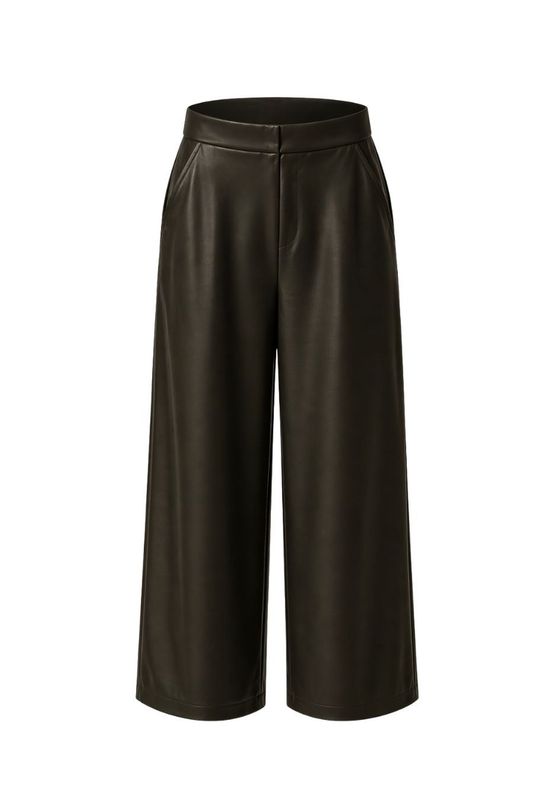 Frank Walder Wide leg Pants beige/ bro W61107603