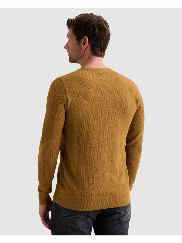 PME Legend R-neck cotton modal Golden Brown PKW2608324