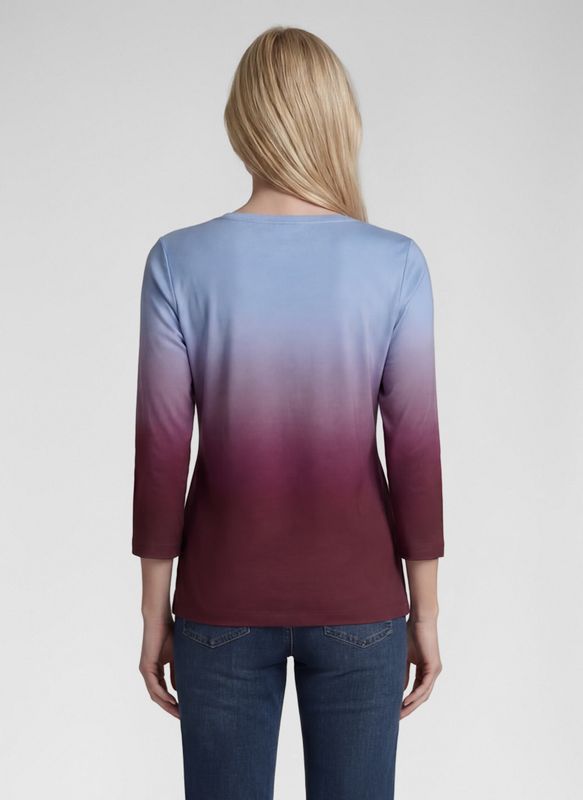 Thomas Rabe T-SHIRT MERLOT 57-114357