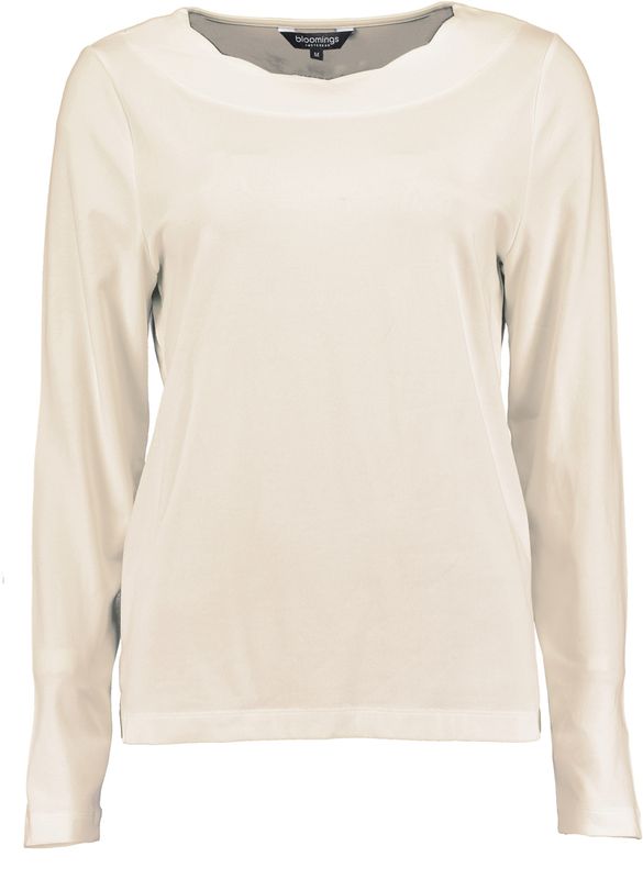 Bloomings Scalloped neck shirt Moon SLT275-9101