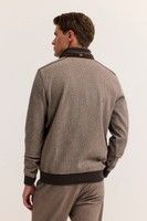 Bugatti HERREN SWEATSHIRT braun 25061F 8550
