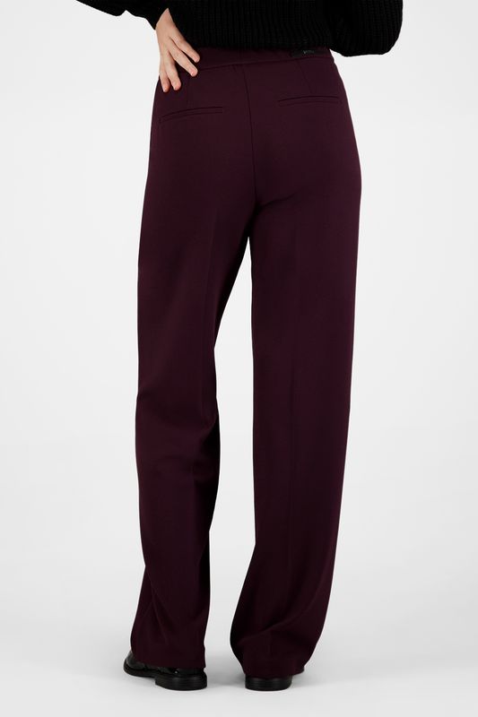 Gardeur Hose Wide leg Feminine Dunkelbordeaux FRANCA800 601371