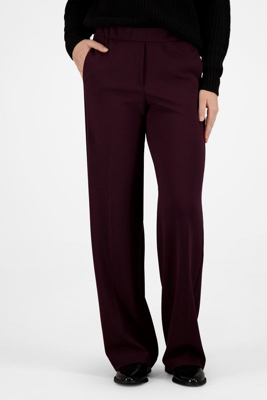 Gardeur Hose Wide leg Feminine Dunkelbordeaux FRANCA800 601371