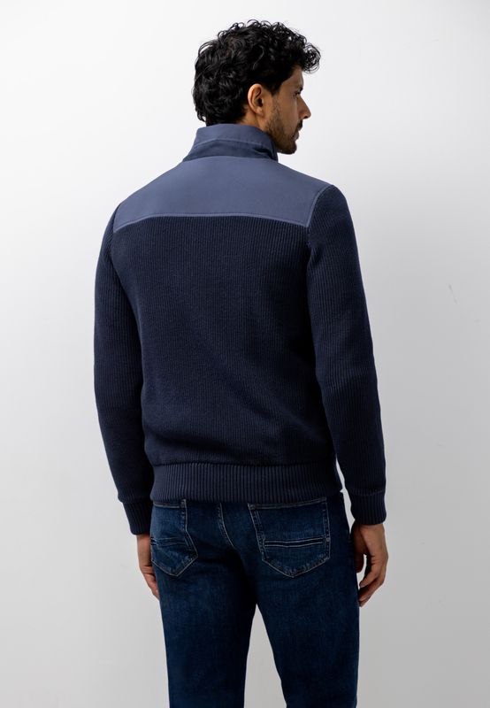 State of Art Cardigan Plain - Hal Blauw 16126070