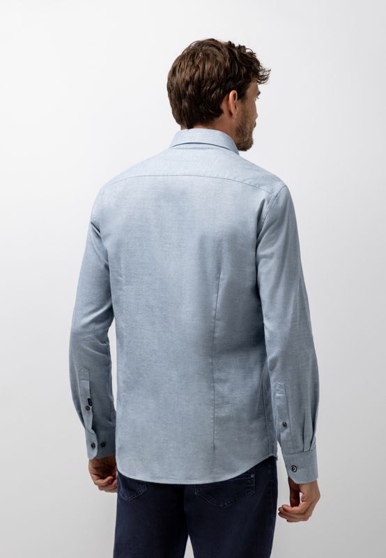 State of Art Shirt LS Plain Twill grijsblauw:wit 21126210
