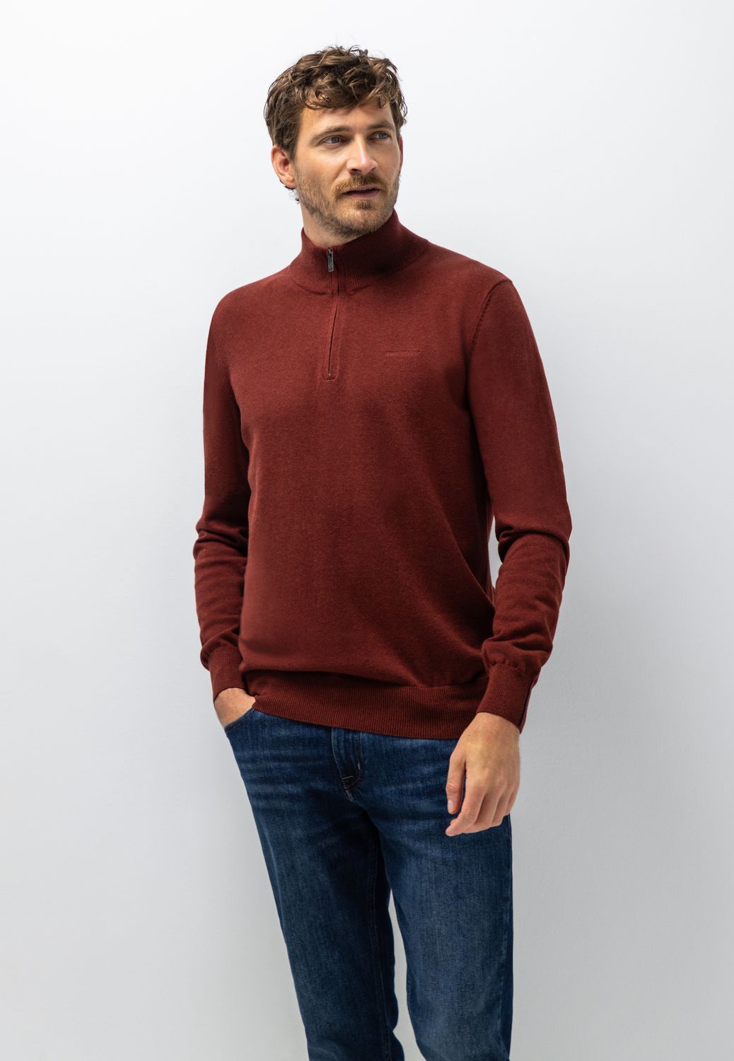 State of Art Pullover Sportzip Pl Rose 13126004