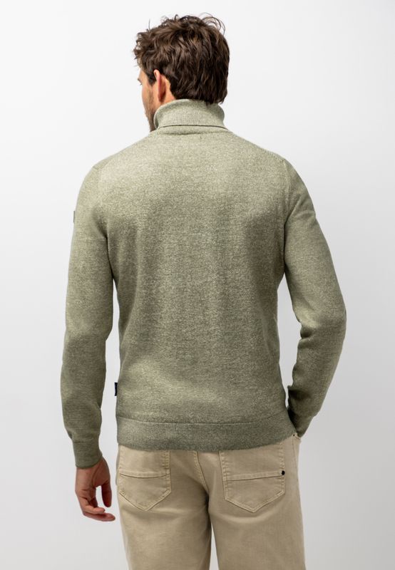 State of Art Pullover Col Plain - mosgroen:Grint 15126076