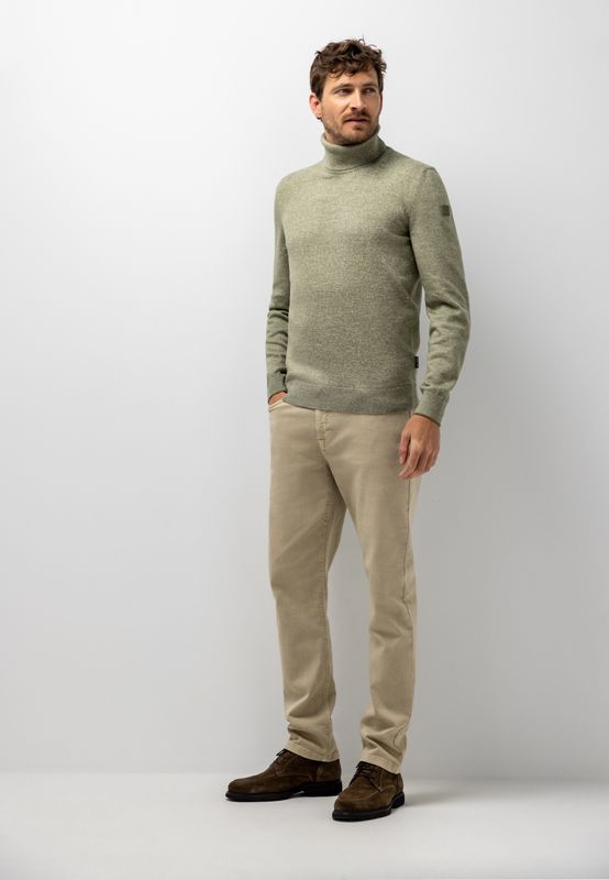 State of Art Pullover Col Plain - mosgroen:Grint 15126076
