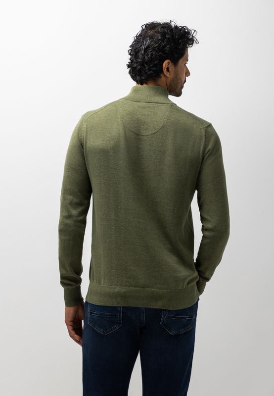 State of Art Pullover Sportzip Pl Blauw 13126004