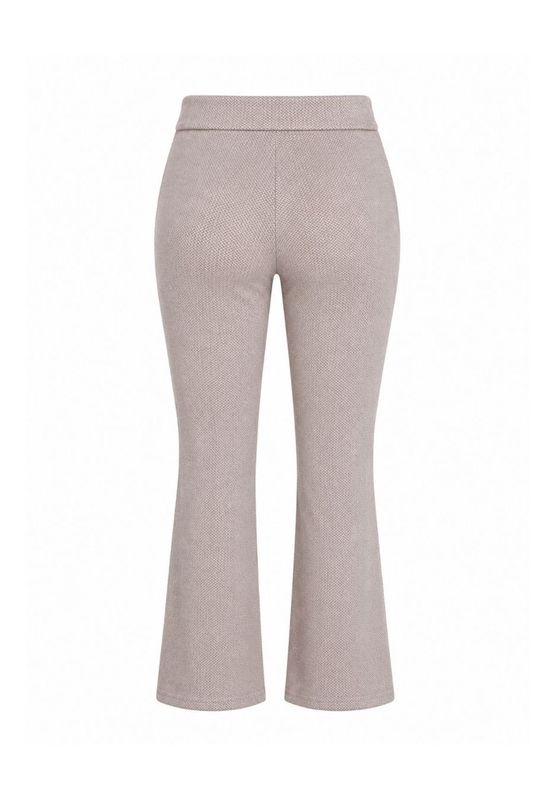 Frank Walder Flaired Pants beige/ bro Print W61208602