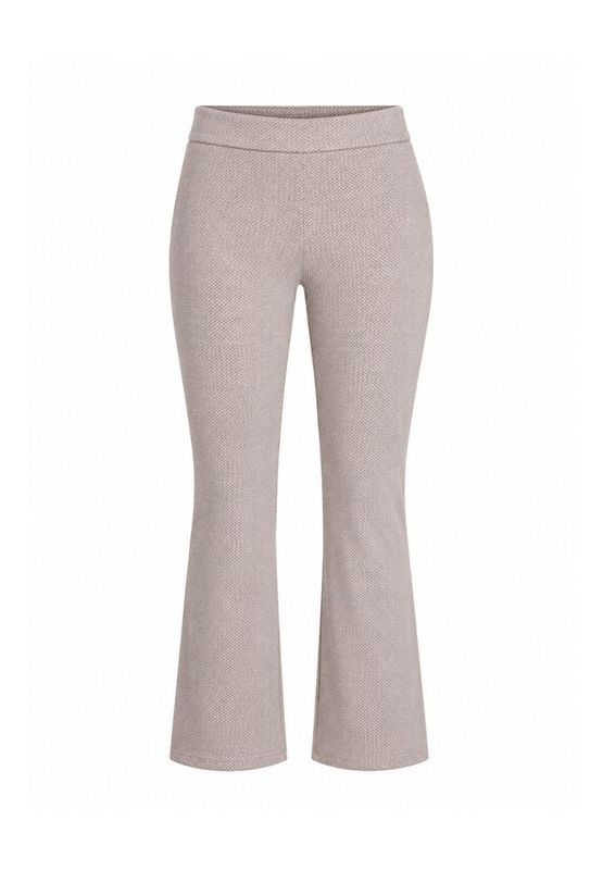 Frank Walder Flaired Pants beige/ bro Print W61208602