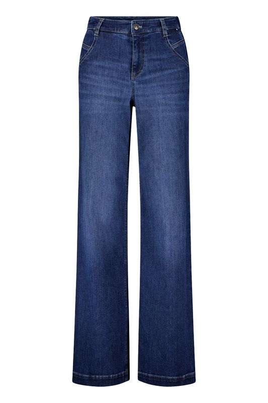 Gardeur Hose Wide leg Feminine Dark Stone Used FELIZA10-S 670611