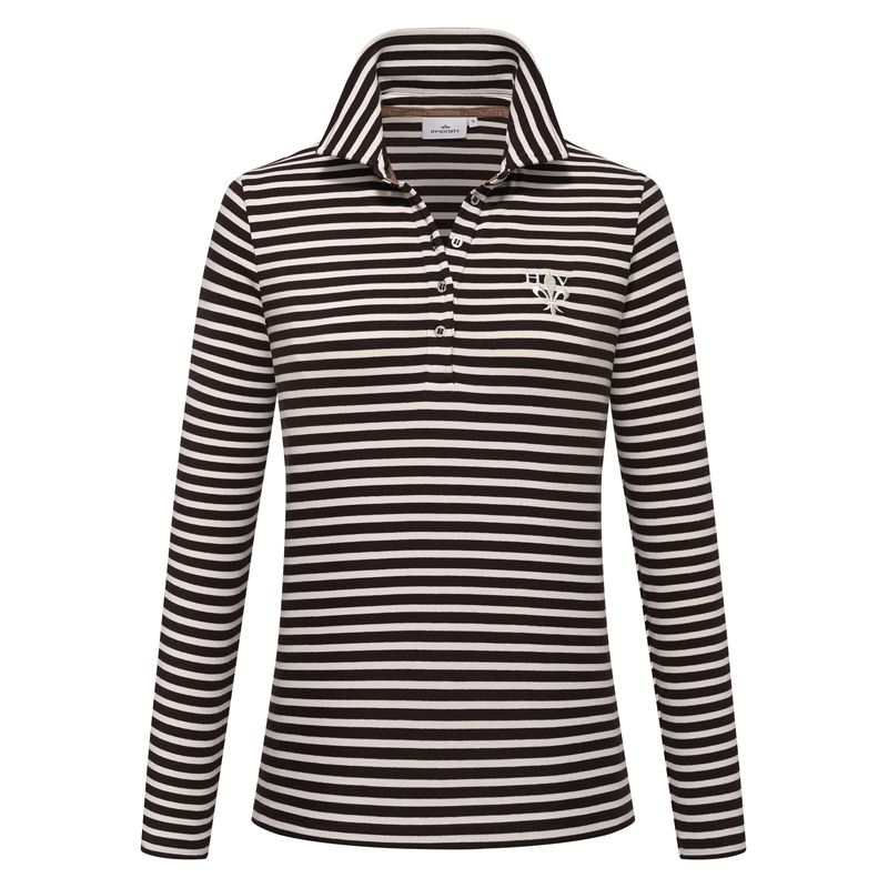 HV Society Poloshirt HVSEvi Chocolate 0403103850