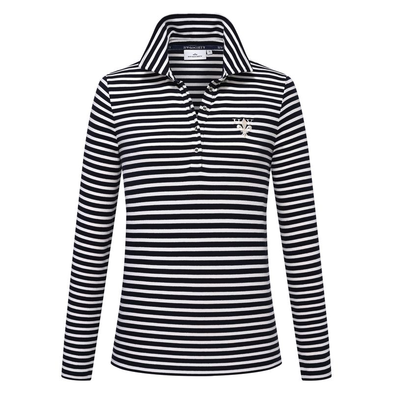 HV Society Poloshirt HVSEvi Navy 0403103850