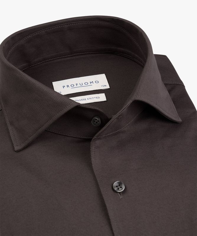 Profuomo SHIRT ONE PIECE SF PURPLE Paars PPXH30023D