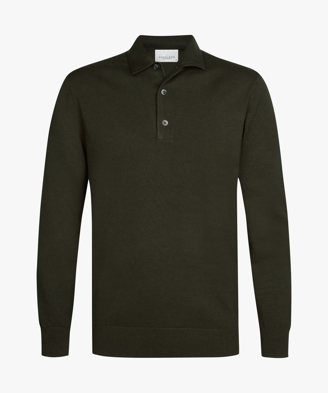 Profuomo POLO ONE PIECE LS D GREEN Dark Green PPXJ30003C