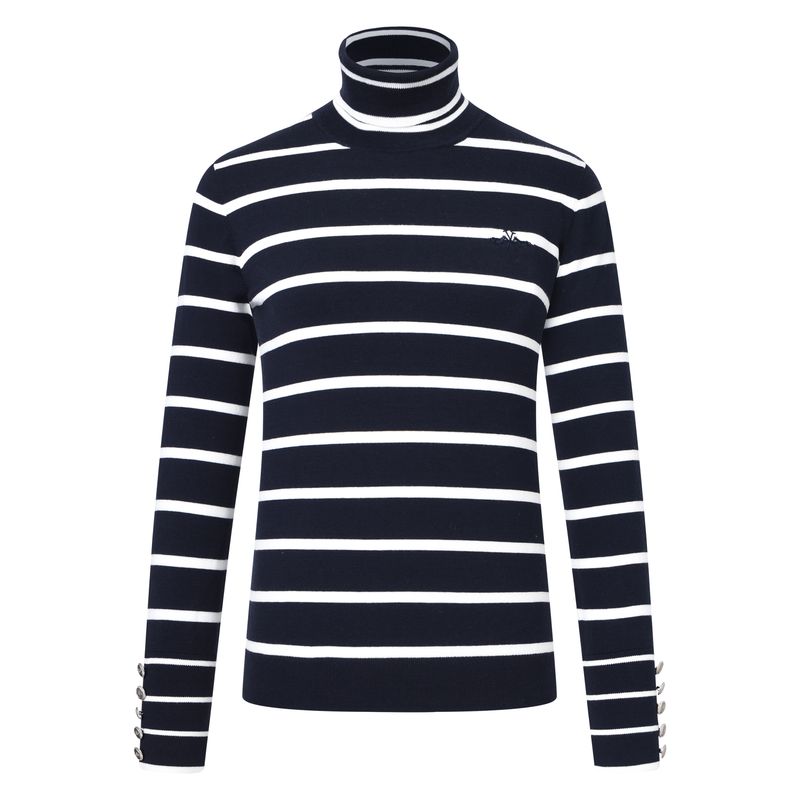 HV Society Pullover HVSXandra Navy 0409103856