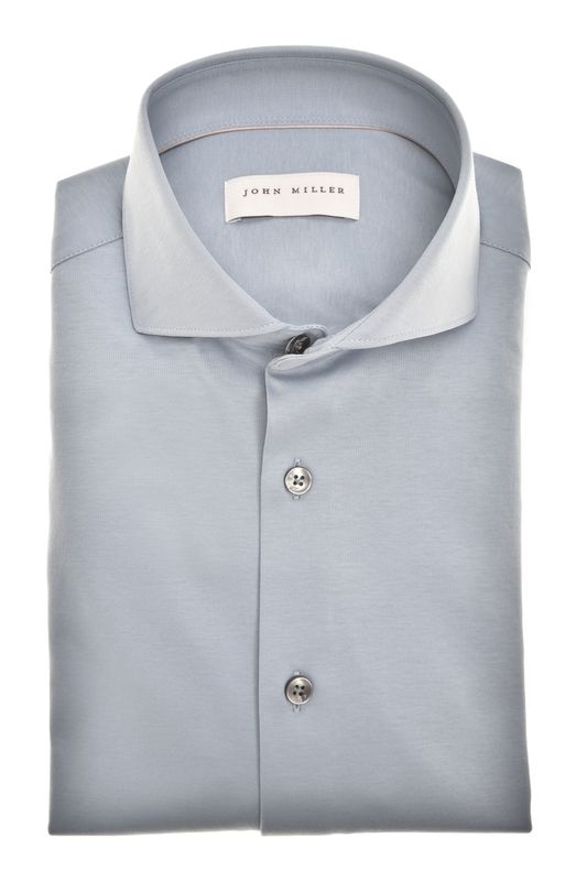 John Miller Shirts Plain:Overhemd Licht blauw 135 5142920
