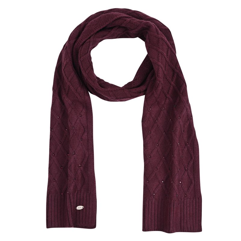 HV Society Scarf HVSJustine Burgundy rattle 1005103854