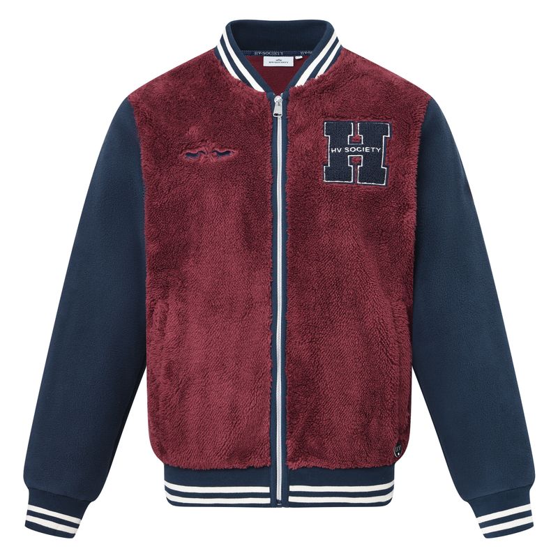 HV Society Cardigan HVSKiara Burgundy rattle 0401103855