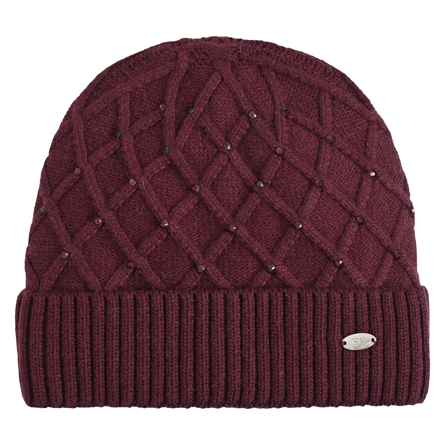 HV Society Beanie HVSJuul Burgundy rattle 0408103852