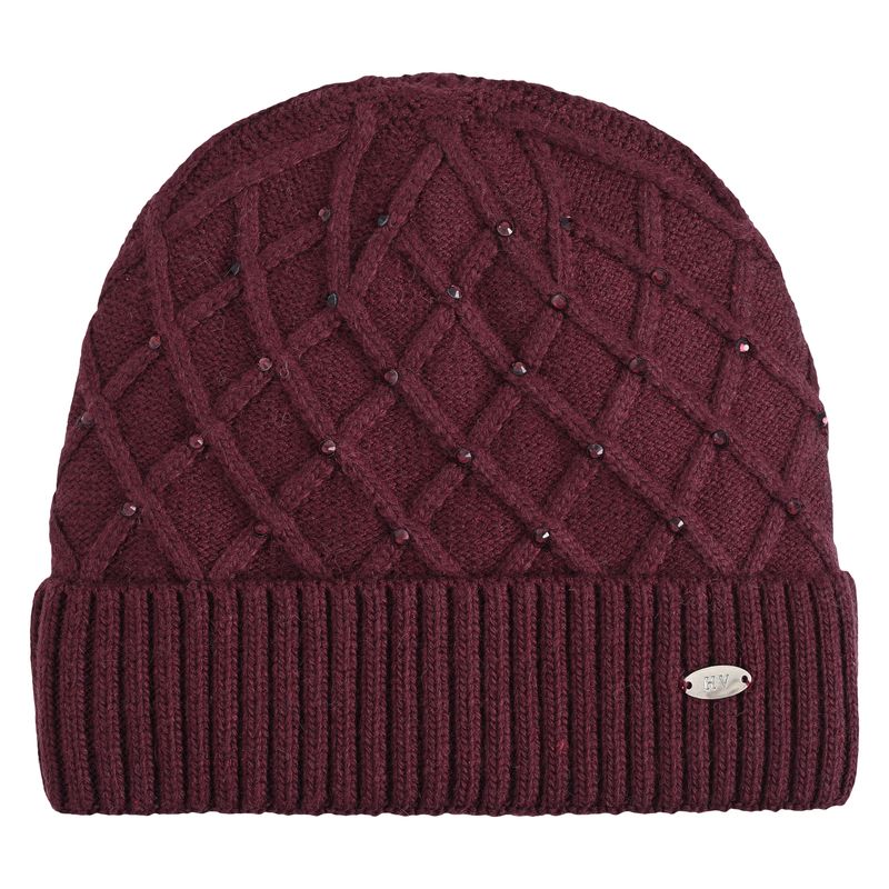 HV Society Beanie HVSJuul Burgundy rattle 0408103852