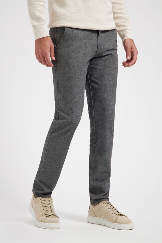 North84 Chino Wool Look Medium Grey Wool Look 84152007