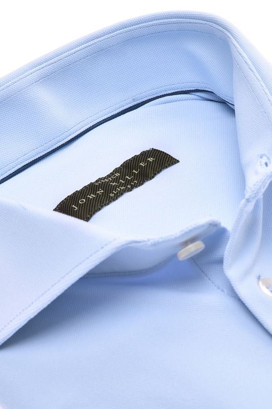 John Miller Shirts Plain:Overhemd Blauw 5346516