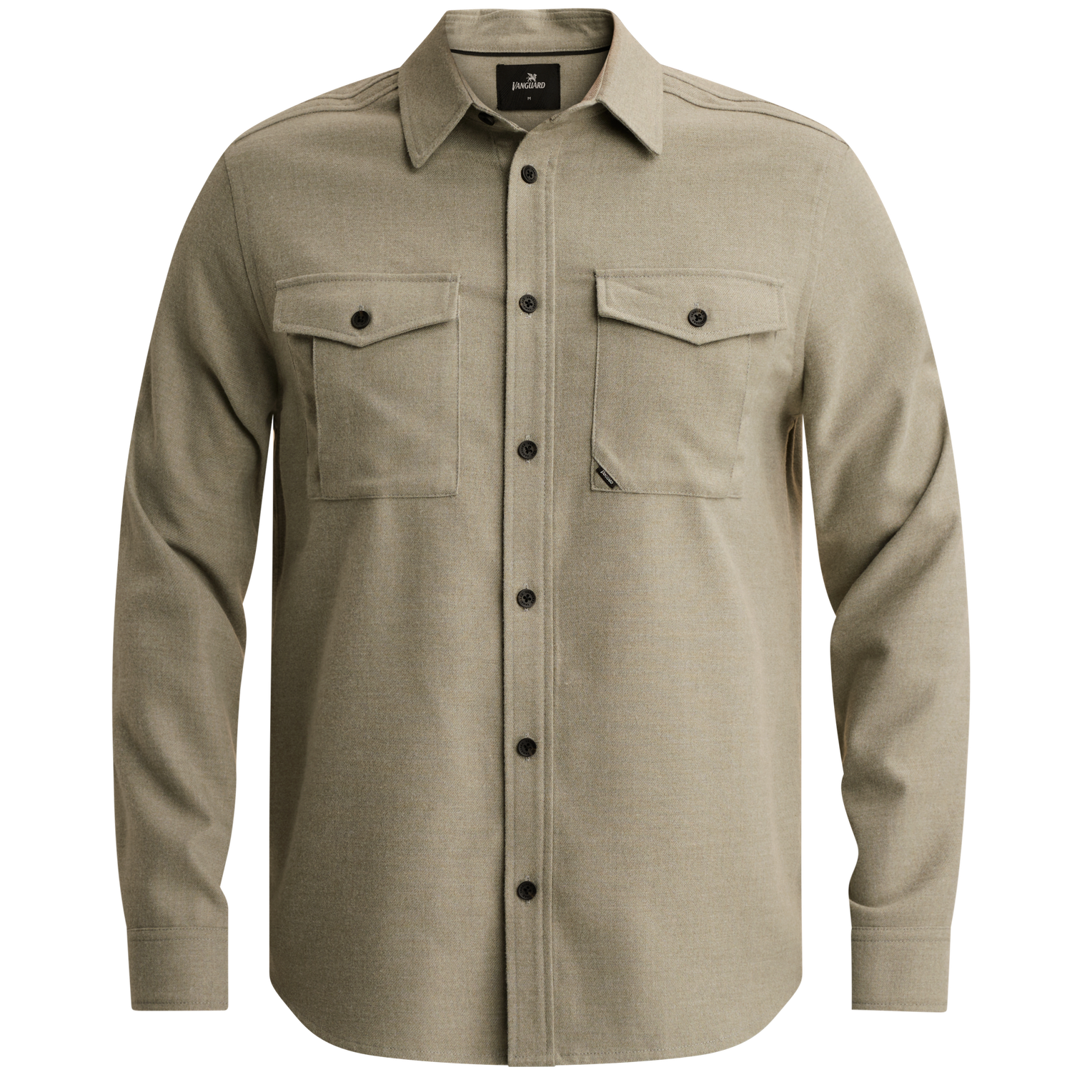 Vanguard Long sleeve shirt Brushed Melange Forest Fog VSI2608216