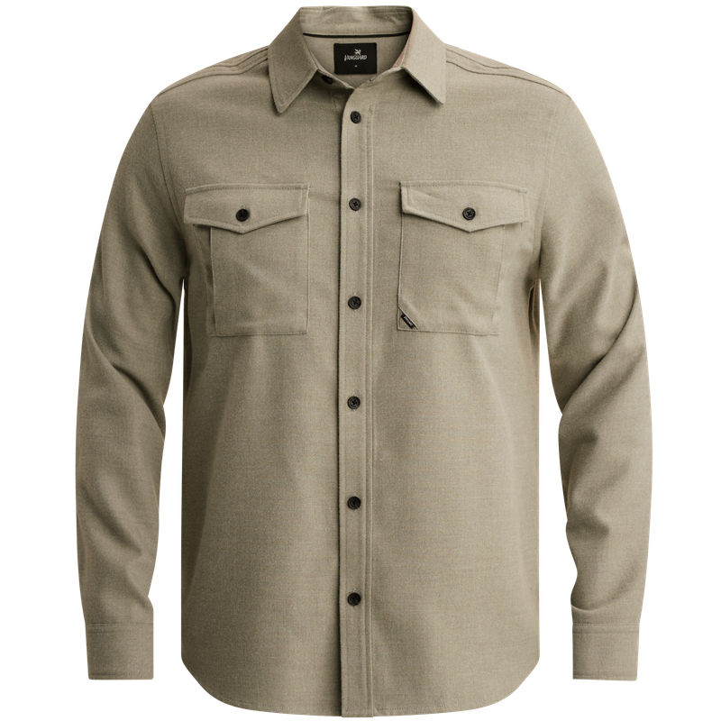 Vanguard Long sleeve shirt Brushed Melange Forest Fog VSI2608216